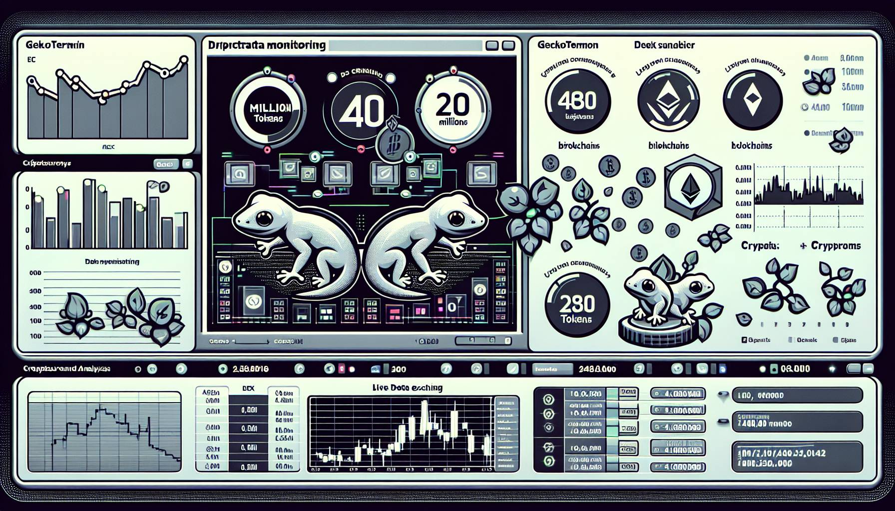 GeckoTerminal Monitors 10 Million Tokens Across 240+ Blockchains for Live DEX Data