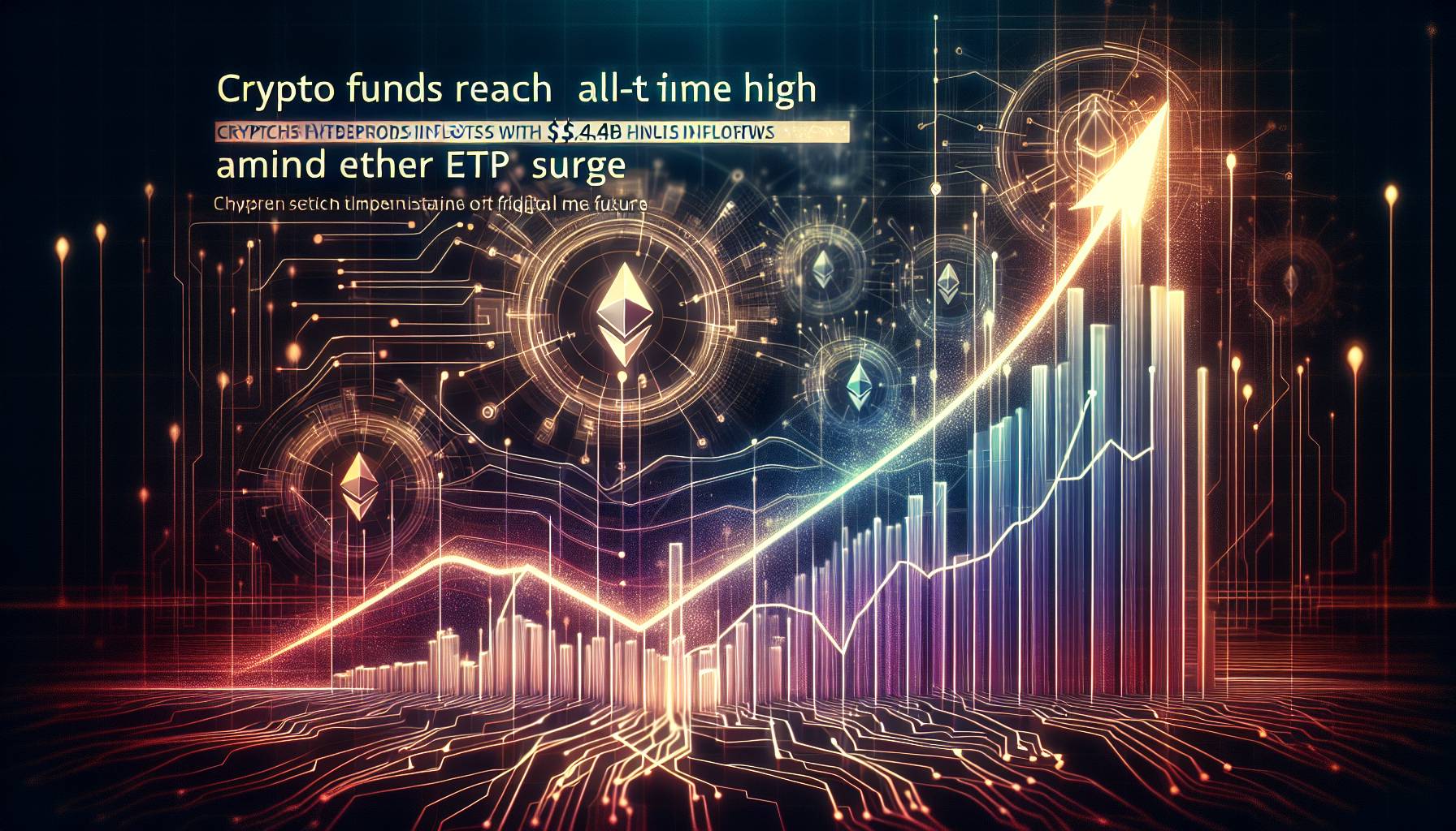 Crypto Funds Reach All-Time High with $4.4B Inflows Amid Ether ETP Surge