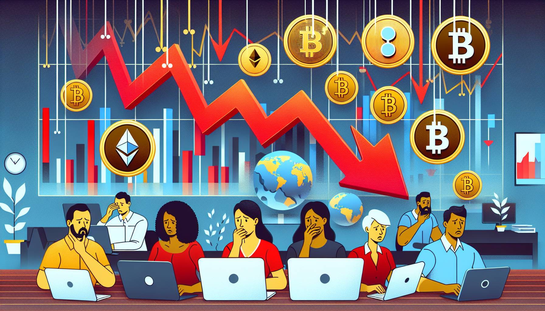Reasons Behind Today’s Cryptocurrency Market Decline