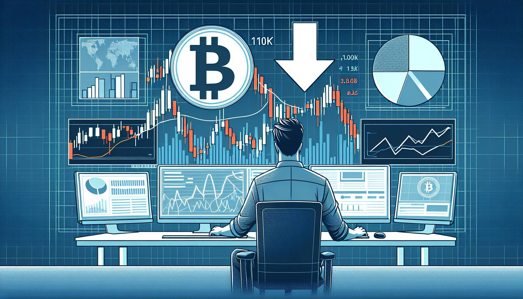Trader Bets on Bitcoin Drop Predicts $110K BTC/USD