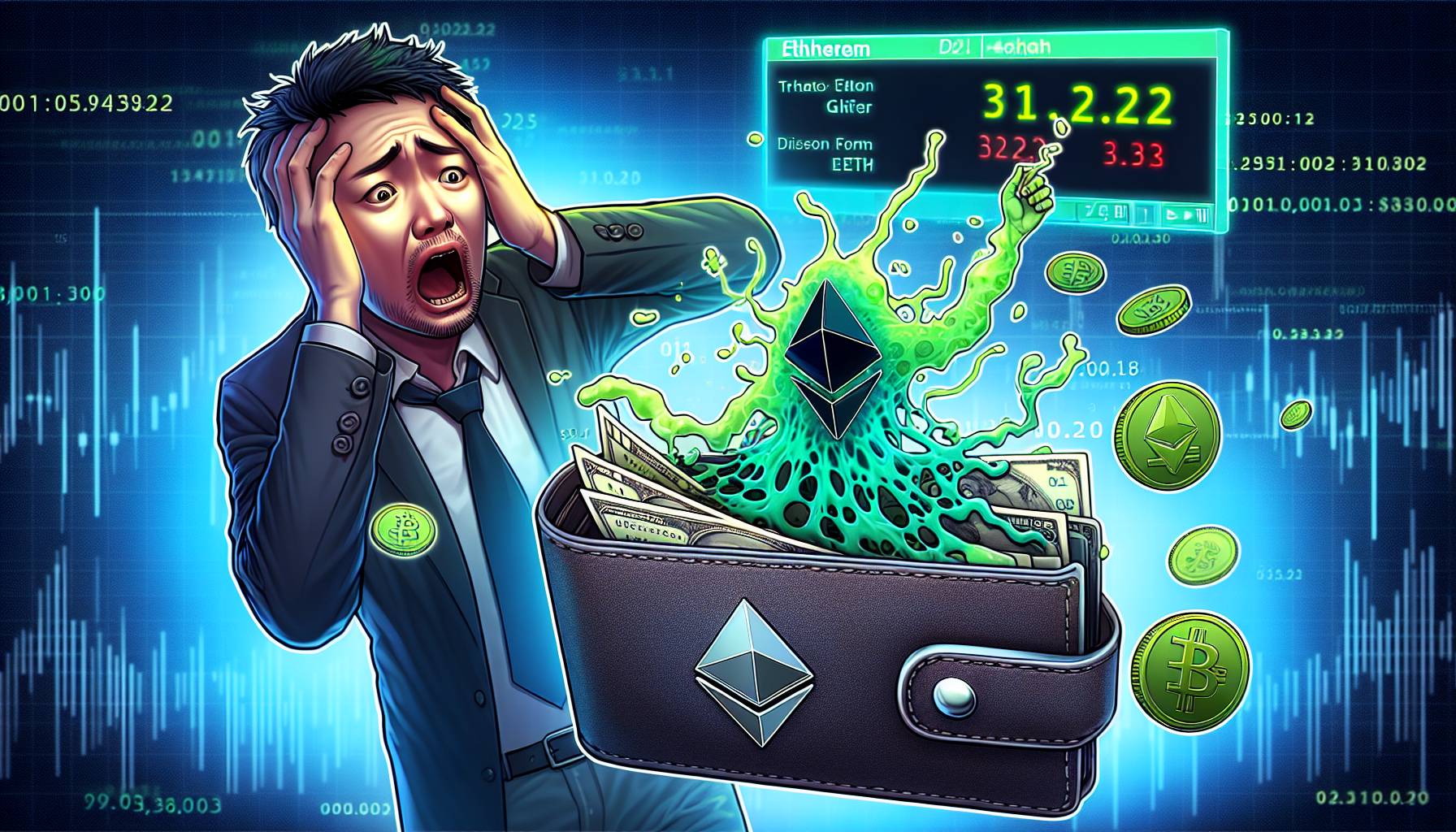 Trader Loses 31.22 ETH in Gas Fees from Wallet Glitch